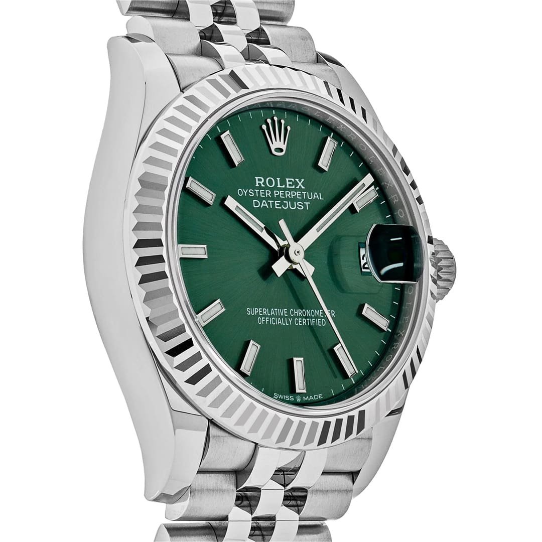 R01ex Datejust 31 278274 ‘Ladies’ Stainless Steel Green Dial (2025)