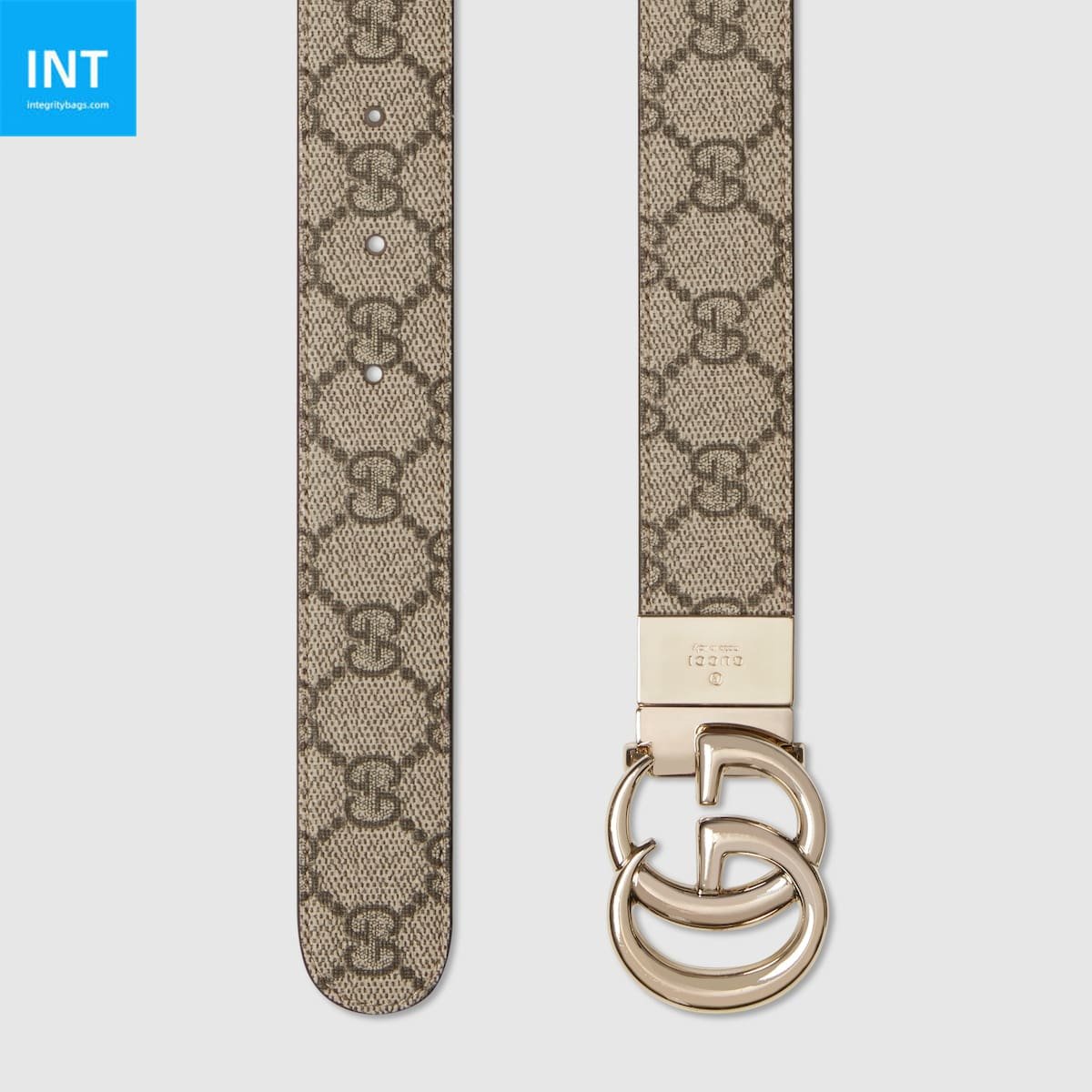 Gvc*1 Reversible GG Marmont wide belt
