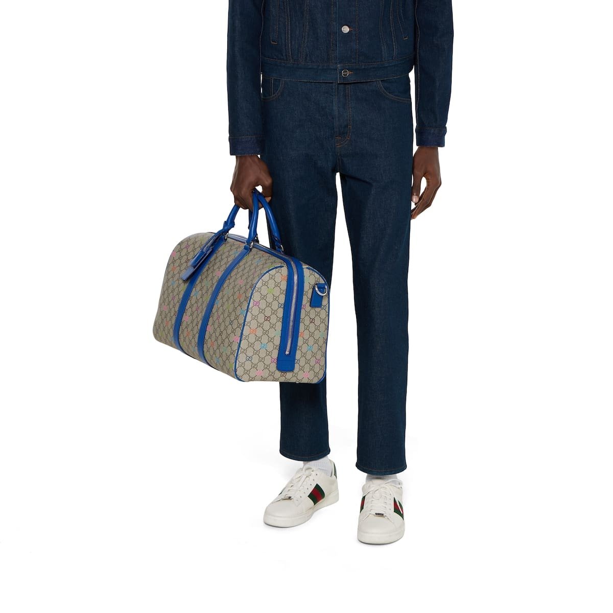 Gvc*1 multicolor medium duffle bag