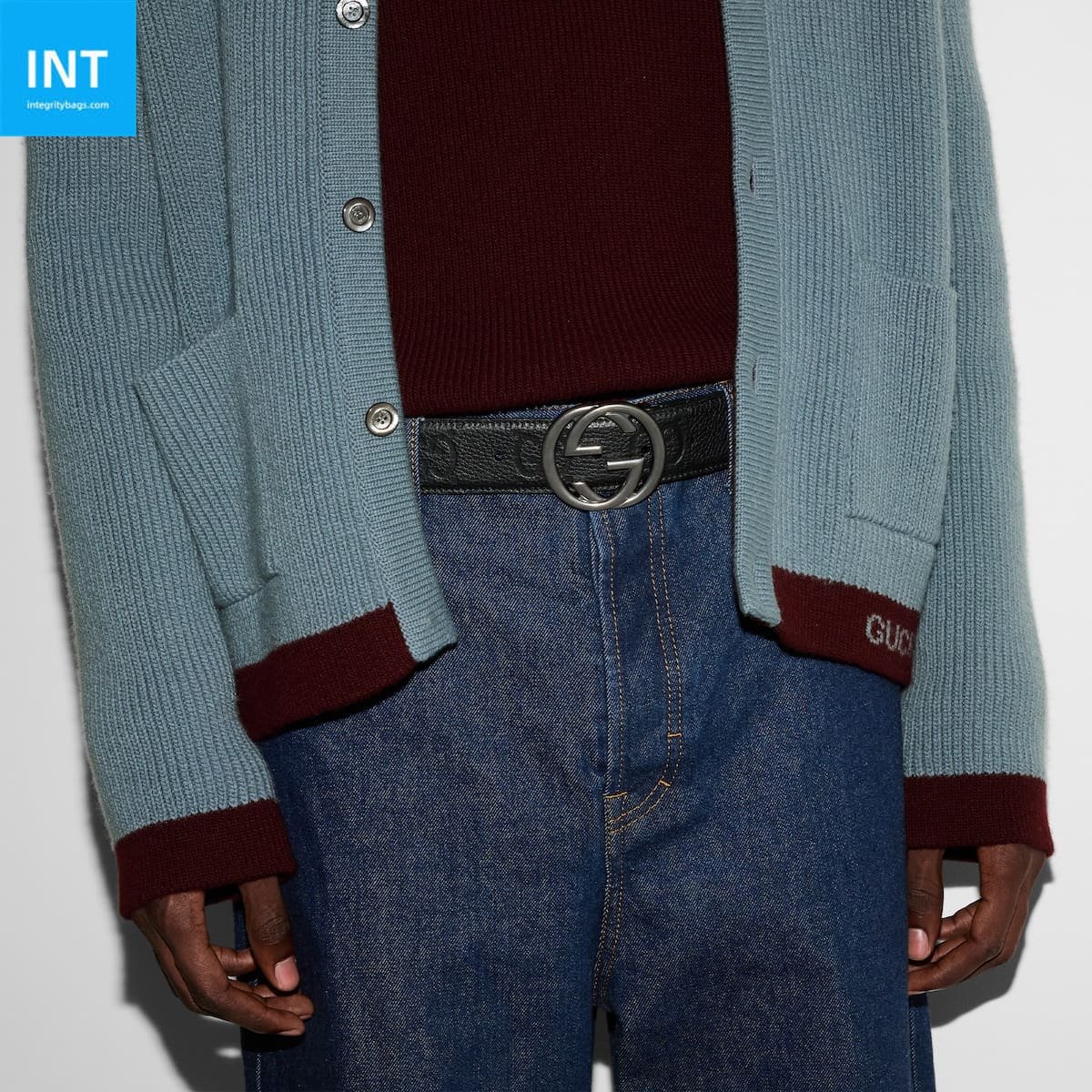 Gvc*1 Belt with Interlocking G buckle