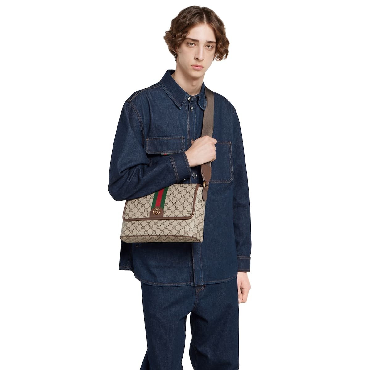 Gvc*1 Ophidia medium messenger bag
