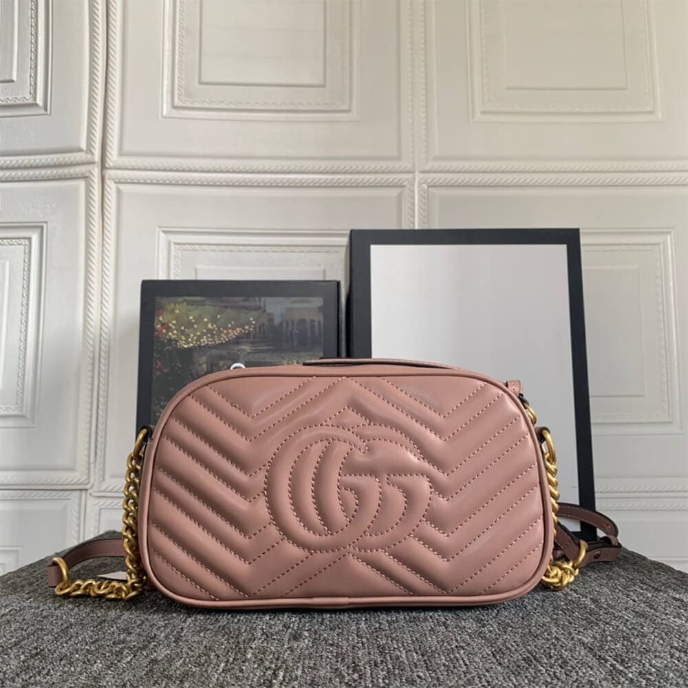 Gvc*1 Marmont small matelasse shoulder bag
