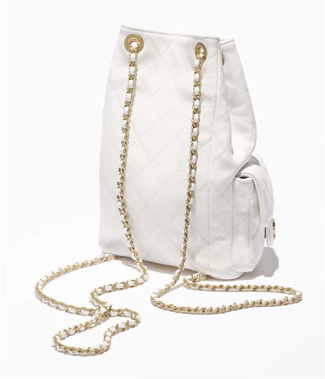 Ch**el Cruise 2024/25 Backpack（White）