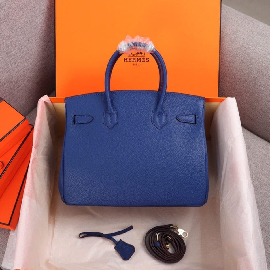 H**me5 BIRKIN BAG 25（BLUE）