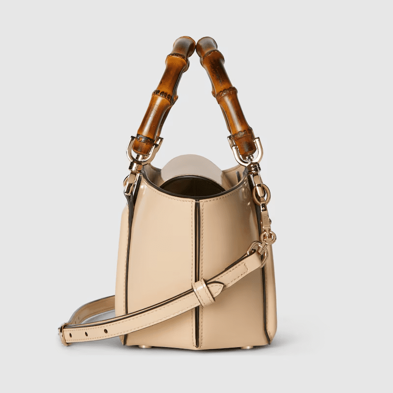 Gvc*1 Mini bamboo top handle tote bag