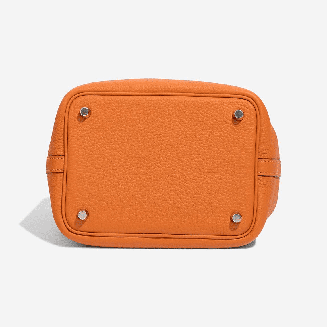 H**me5 Picotin 18 Clémence Orange (silver hardware)
