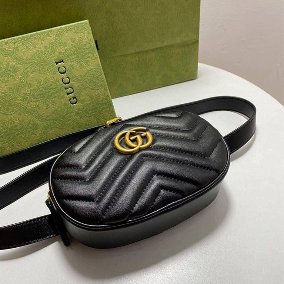 Gvc*1 Marmont Quilted Leather Belt Bag