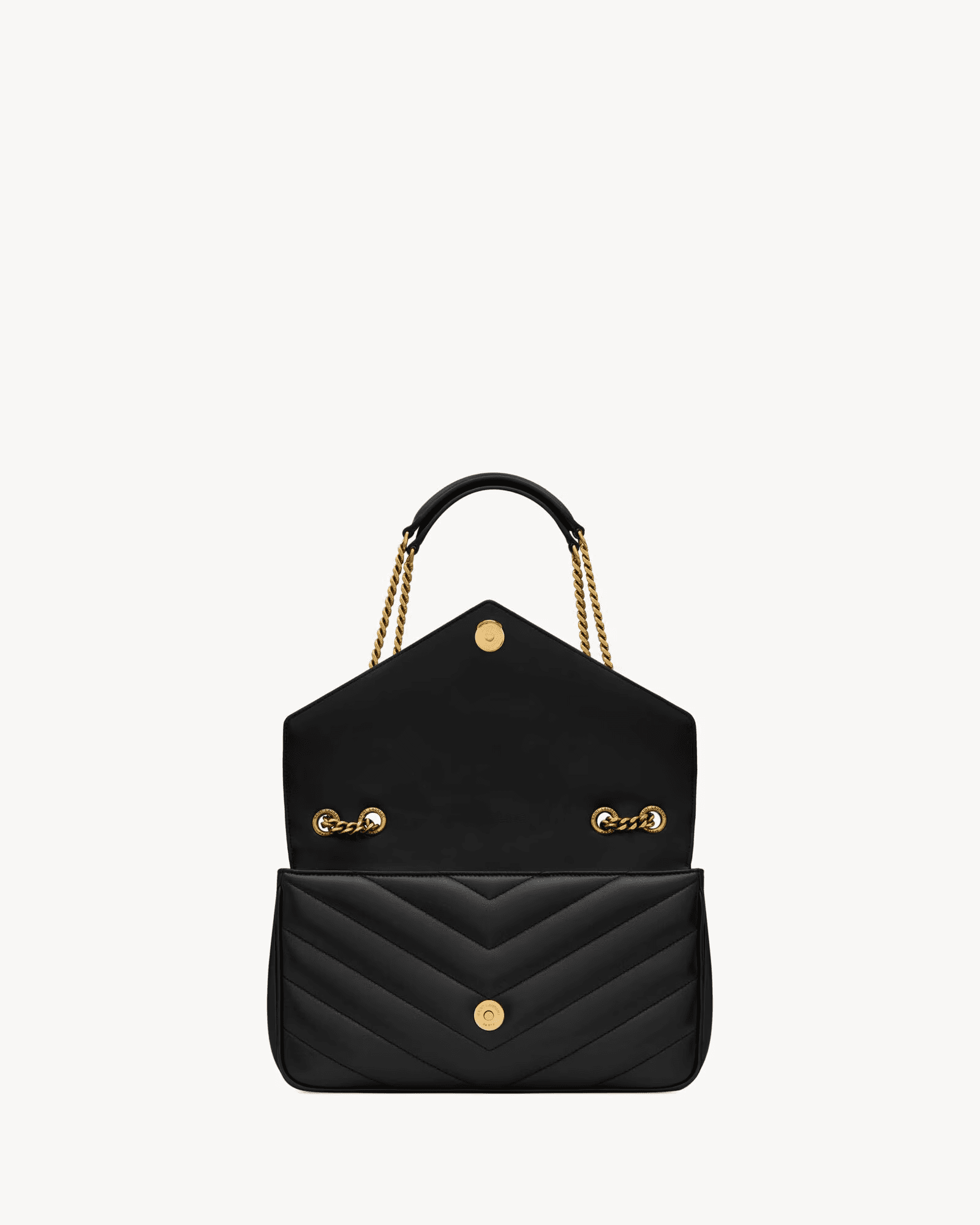 Sa1nt Lau*nt LOULOU medium in MATELASSÉ lambskin