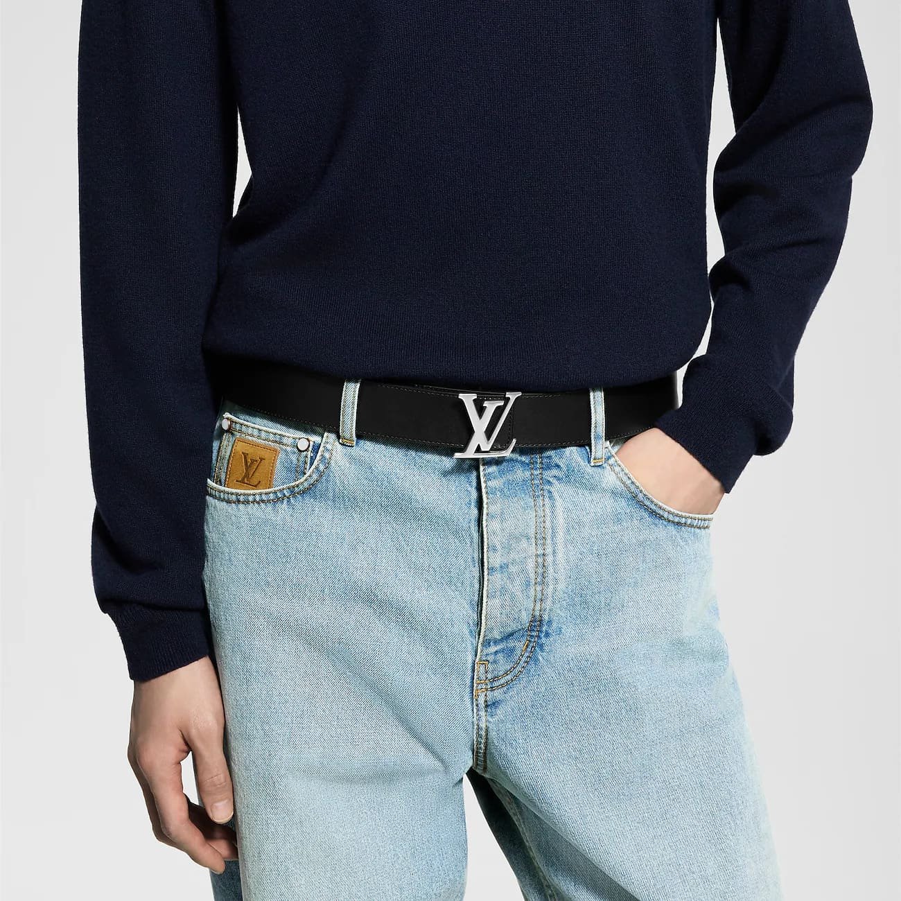 L0vis Vvtt0n M0285U LV Initiales 40mm Reversible Belt