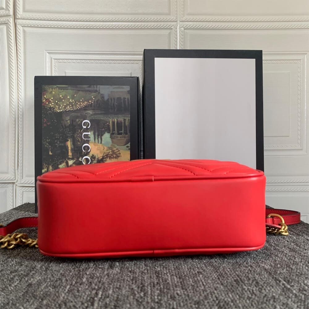 Gvc*1 Marmont small matelasse shoulder bag