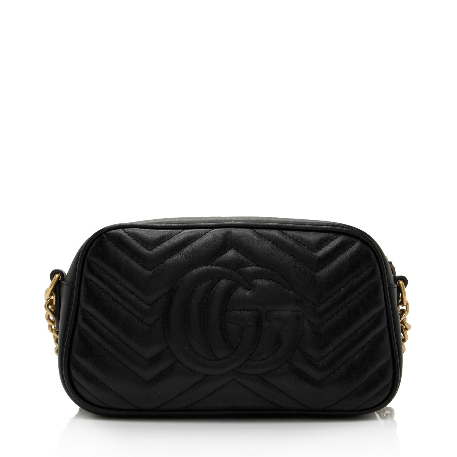 Gvc*1 Matelasse Leather GG Marmont Small Shoulder Bag (SHF-8WEwIl)