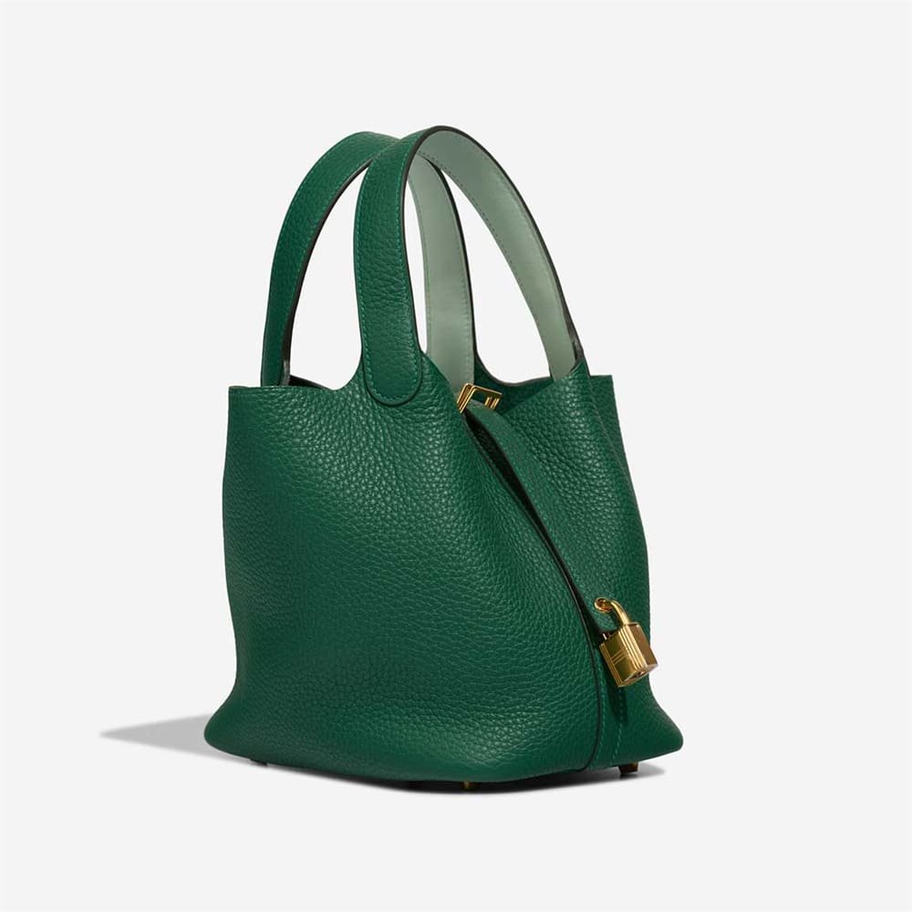 H**me5 Picotin Verso 18 Taurillon Clémence / Swift Vert Moyen / Peppermint