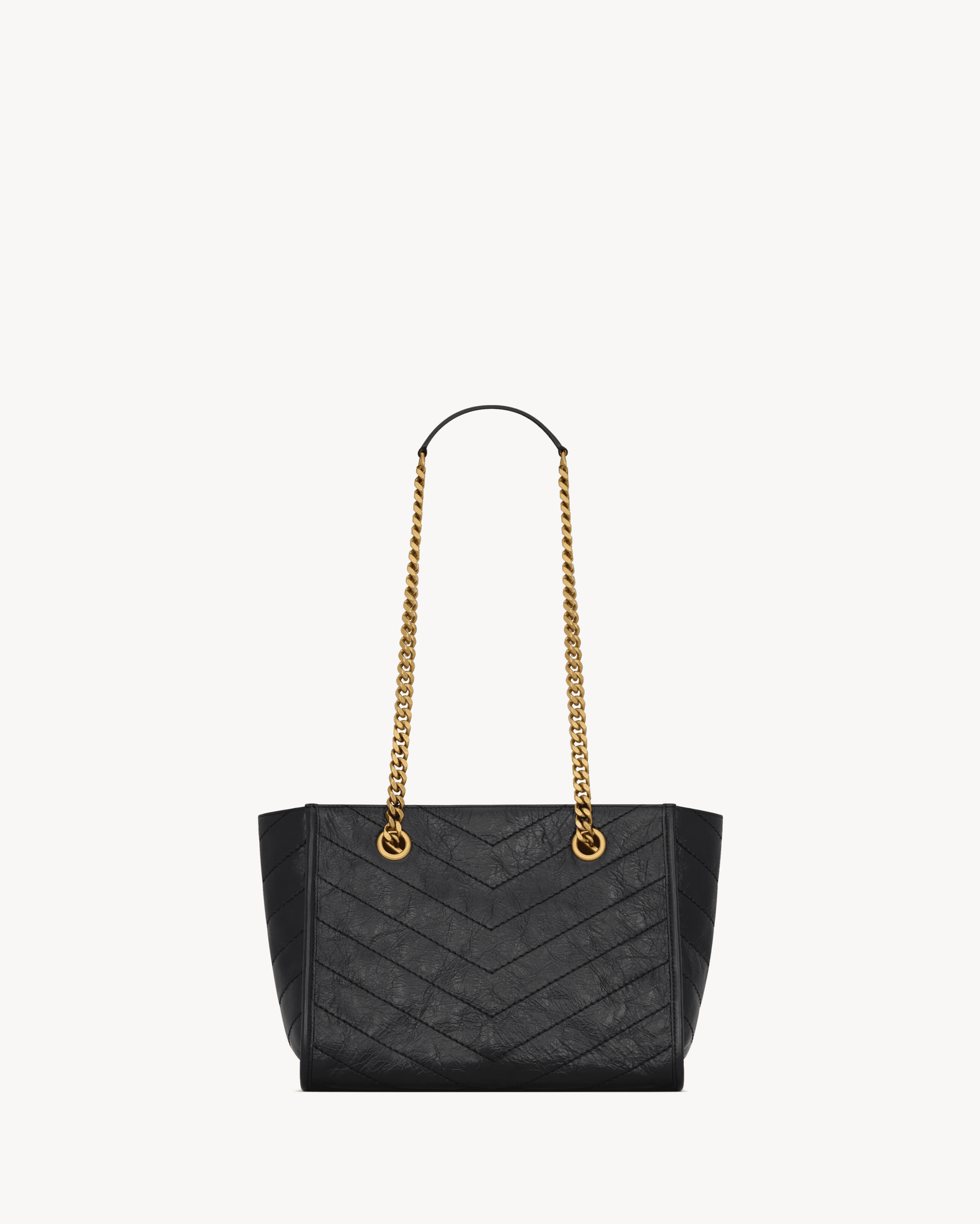 Sa1nt Lau*nt NIKI small shopping in vintage leather