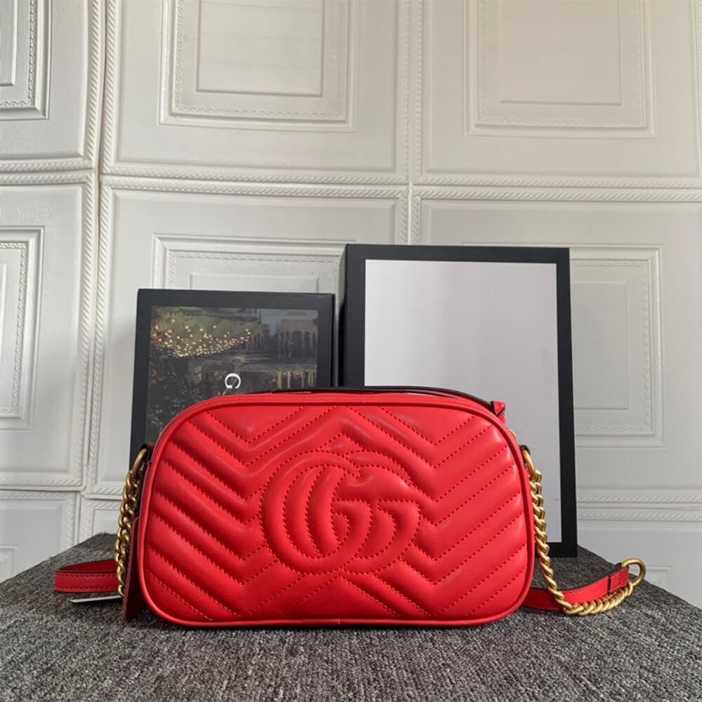 Gvc*1 Marmont small matelasse shoulder bag