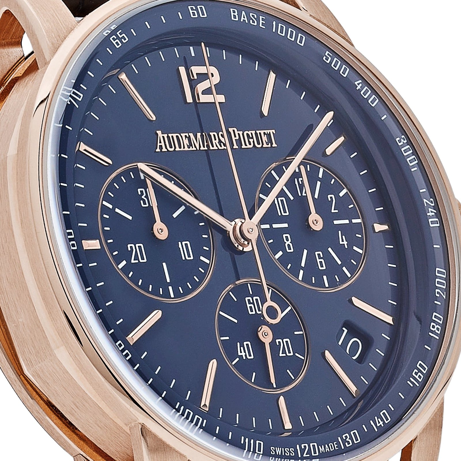 Audemars P1g*et Selfwinding Chronograph Code 11.59 26393OR.OO.A321CR.01 Lacquered Blue Dial