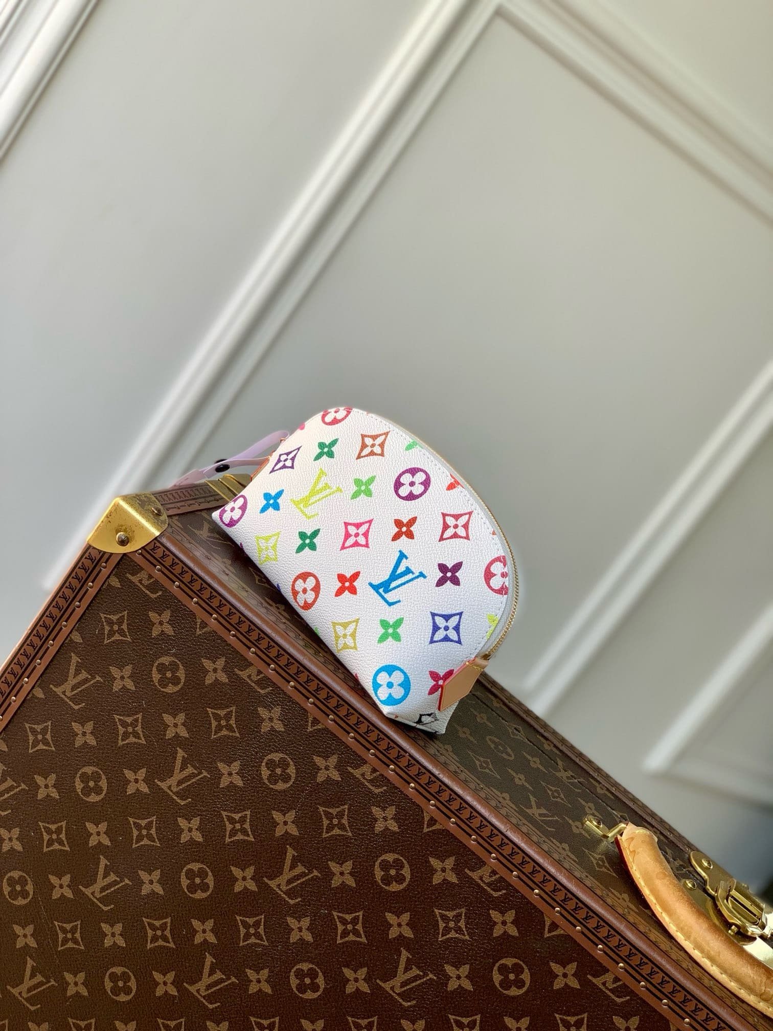 L0vis Vvtt0n M13744 LV x TM Cosmetic Pouch PM