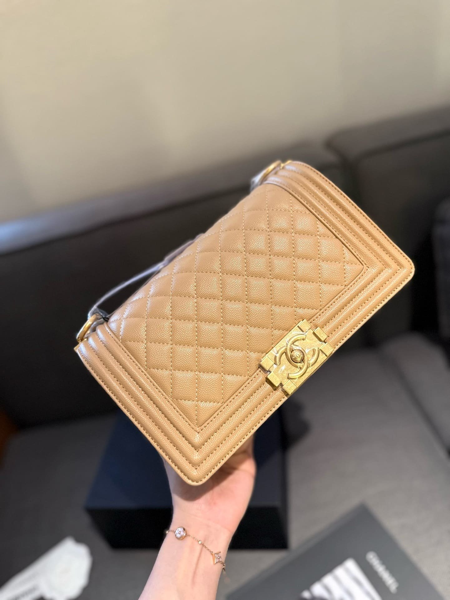 Ch**el Matelasse Boy Bag