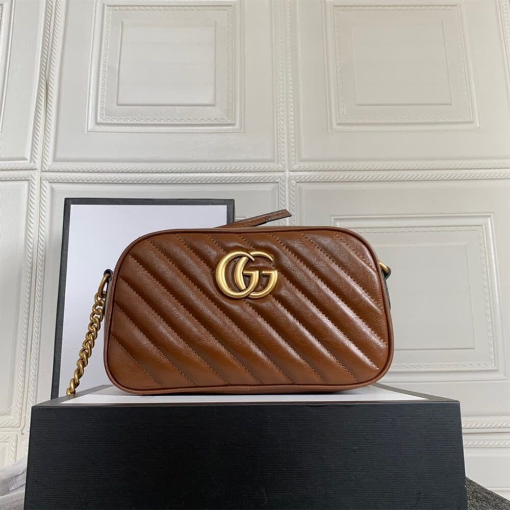 Gvc*1 Marmont small matelasse shoulder bag