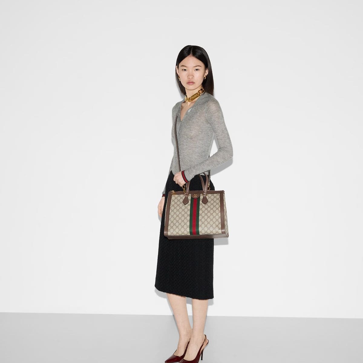 Gvc*1 OPHIDIA MEDIUM TOP HANDLE BAG