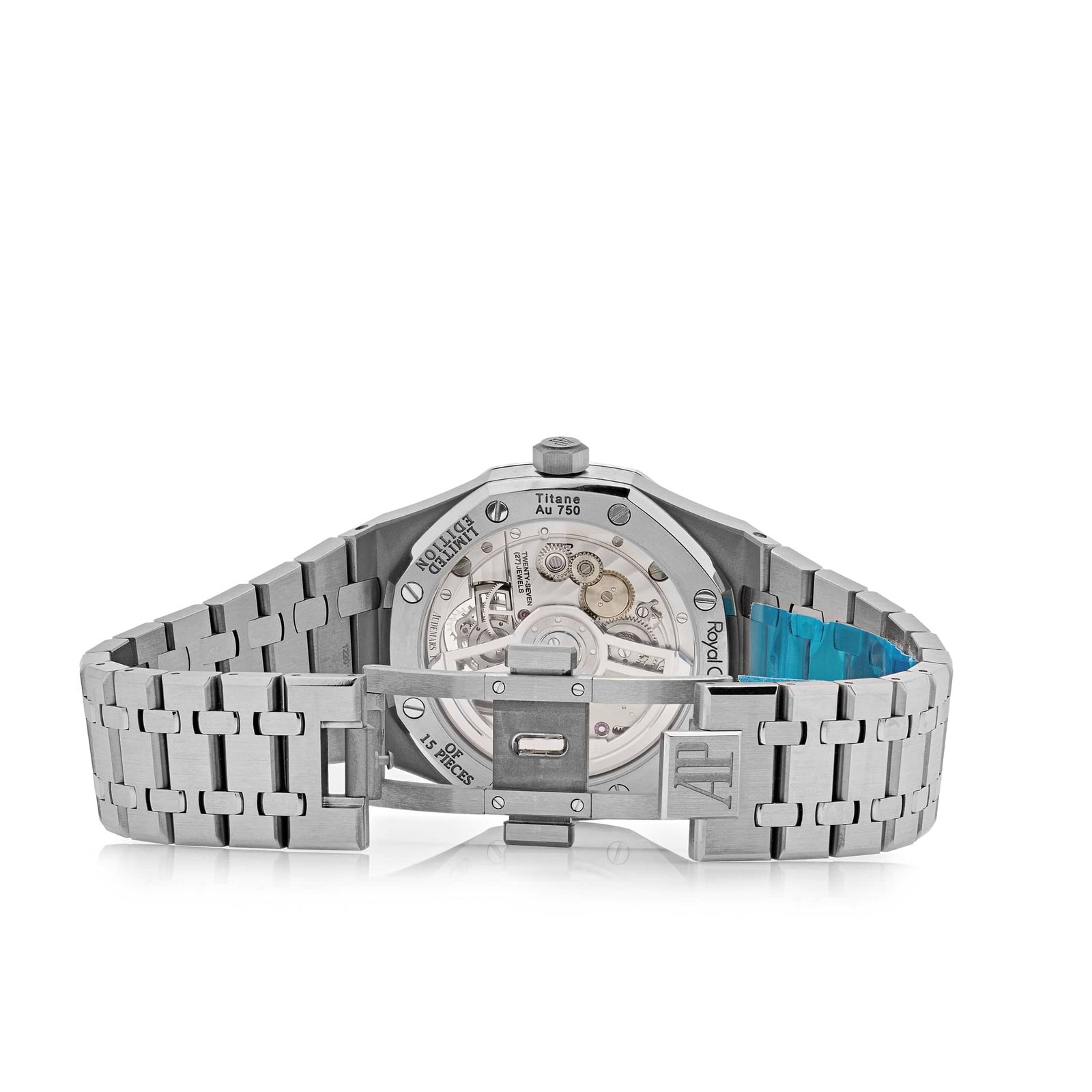 Audemars P1g*et Royal Oak 26532IC.EE.1220TI.01 Selfwinding Flying Tourbillon Titanium White Gold Emerald Bezel Limited Edition (2024)