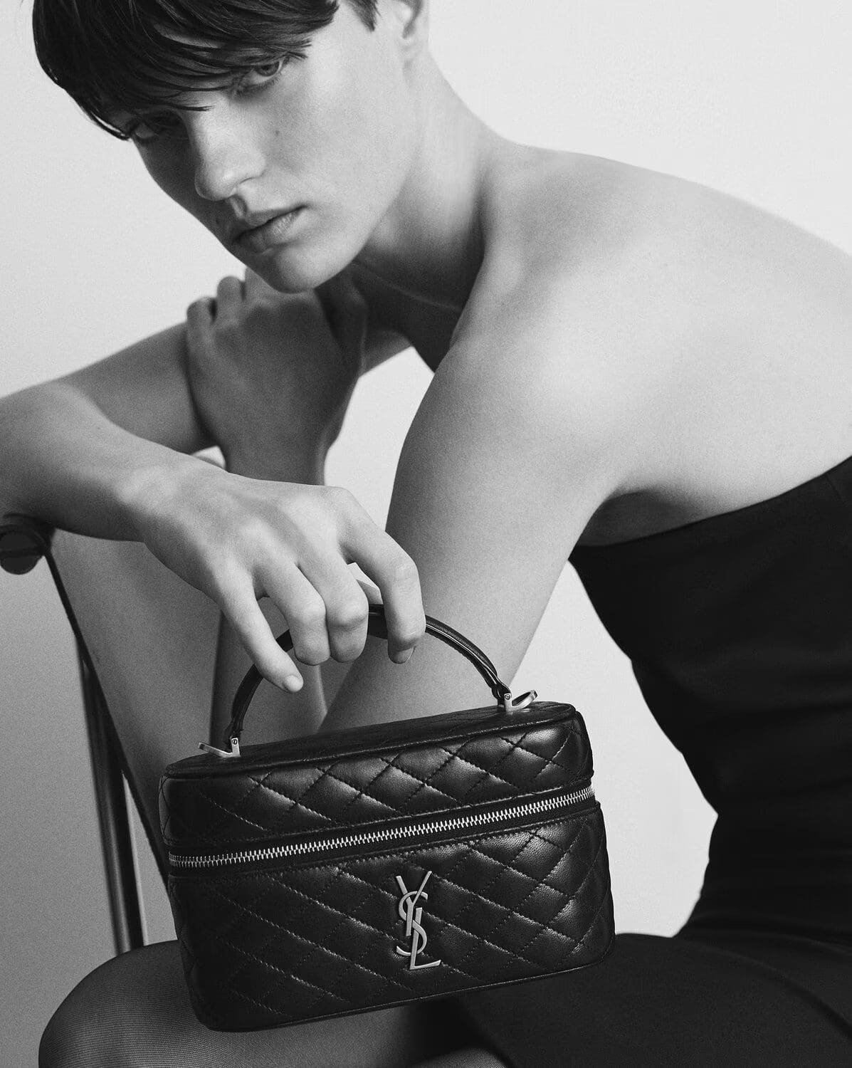 Sa1nt Lau*nt GABY vanity bag in lambskin