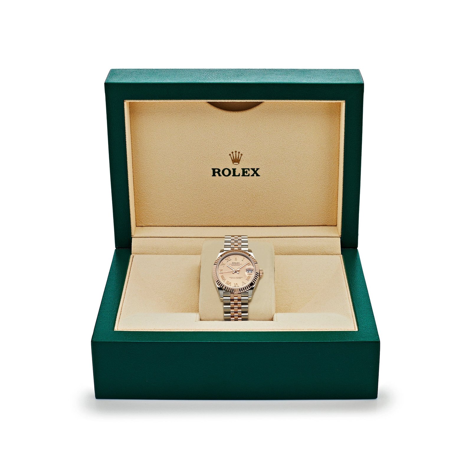 R01ex Datejust 31 278271 ‘Ladies’ Rose Gold Stainless Steel Roman Pink Dial Jubilee (2025)