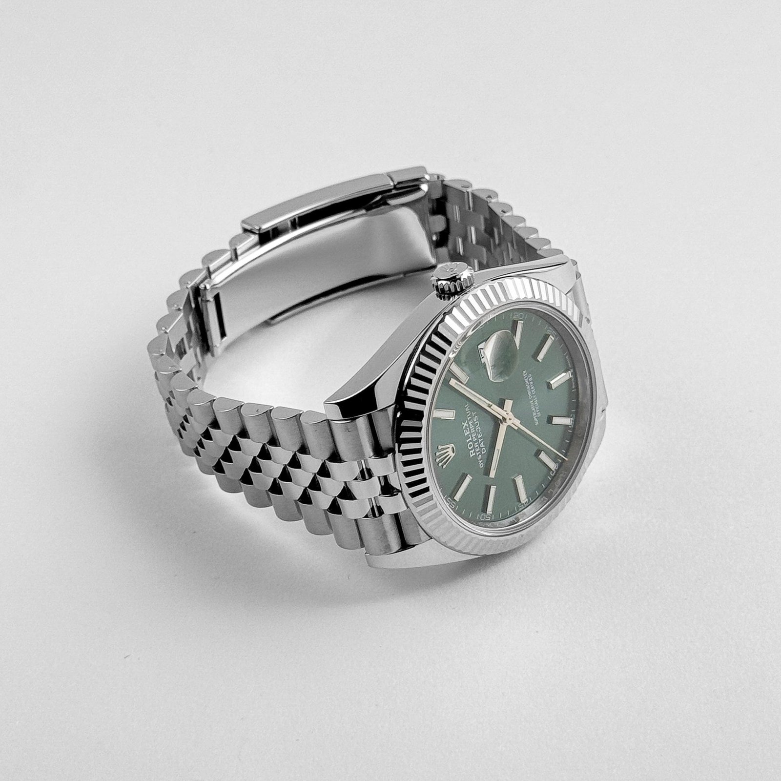 R01ex Datejust 41 126334 Stainless Steel Green Dial Jubilee (2022)