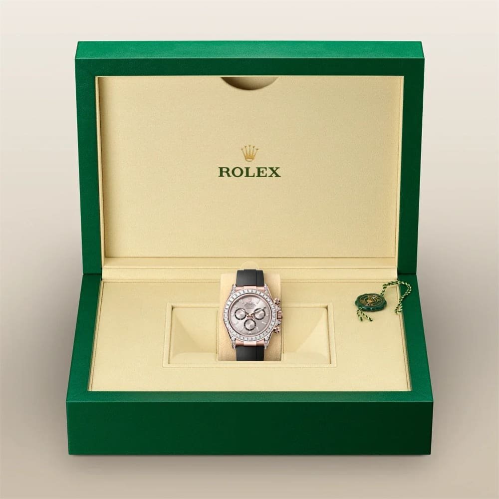 R01ex Daytona 126535TBR Rose Gold Sundust D1am0nd Dial D1am0nd Bezel