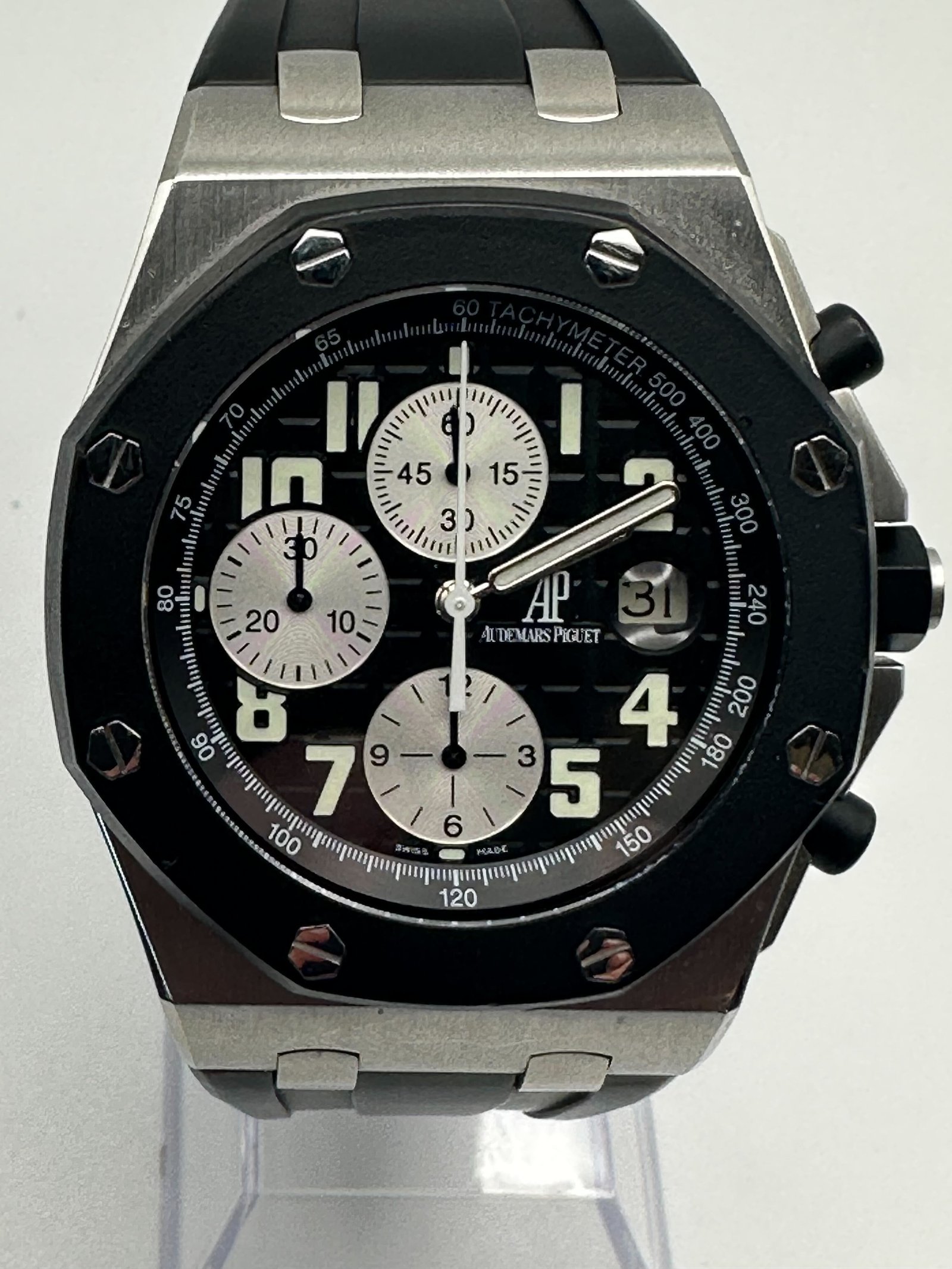 Audemars P1g*et Royal Oak Offshore 25940SK.OO.D002CA.01.A Chronograph Stainless Steel Black Dial