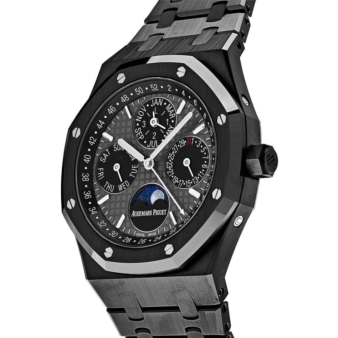 Audemars P1g*et Royal Oak Perpetual Calendar 26579CE.OO.1225CE.01 Black Ceramic