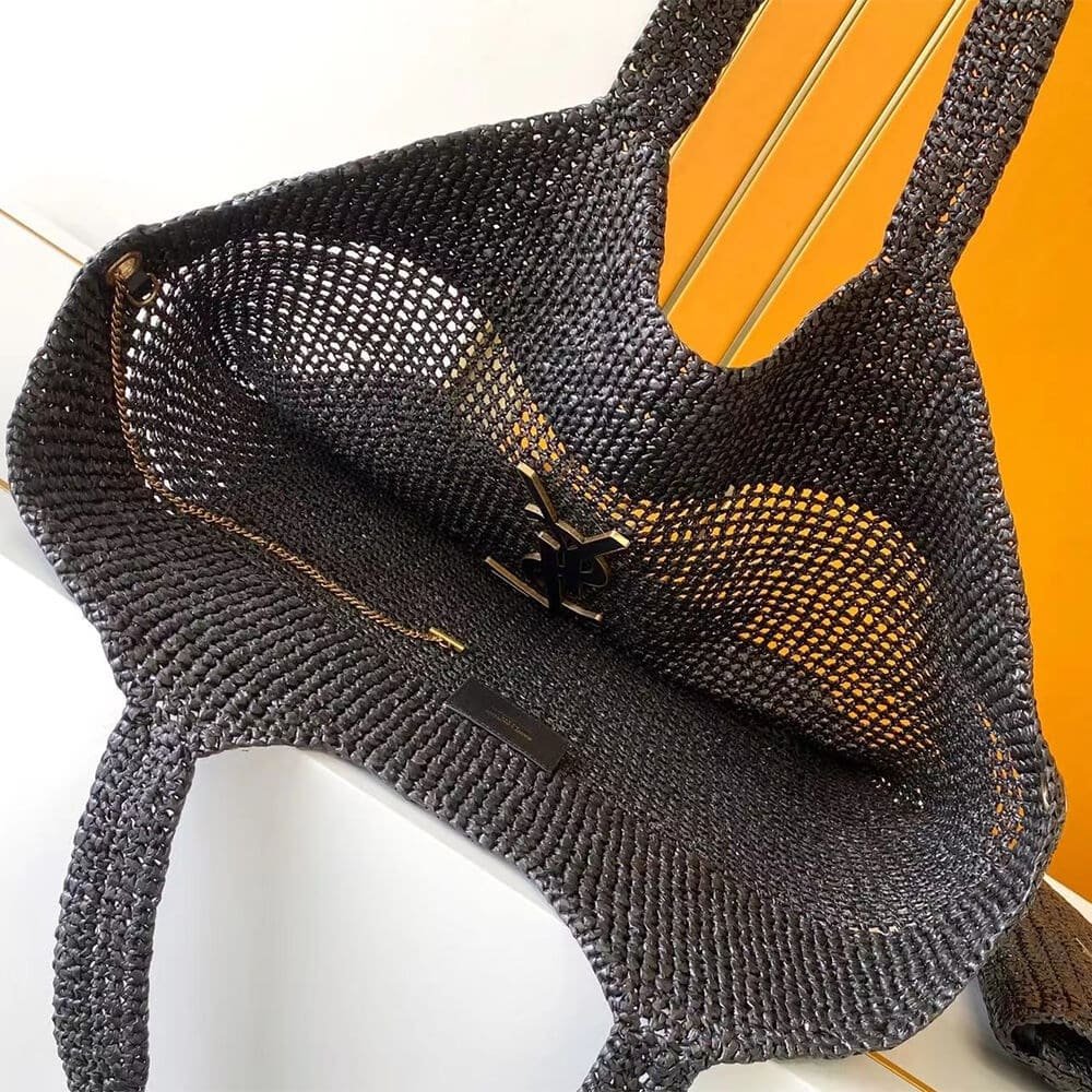 Sa1nt Lau*nt ICARE IN RAFFIA