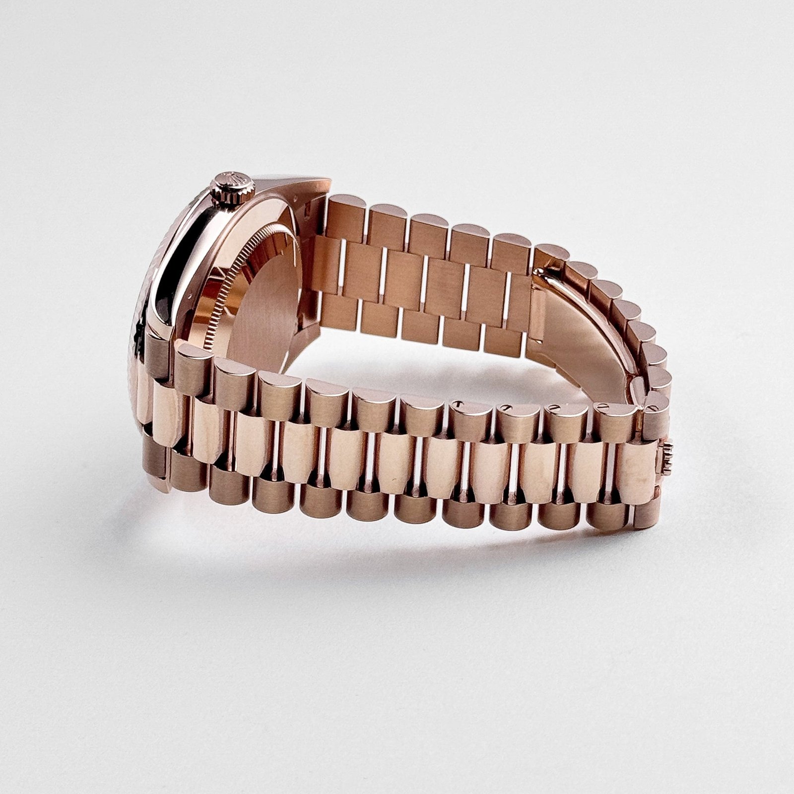 R01ex Day-Date 40 Reference 228235 Rose Gold Slate Ombre Dial (2024)