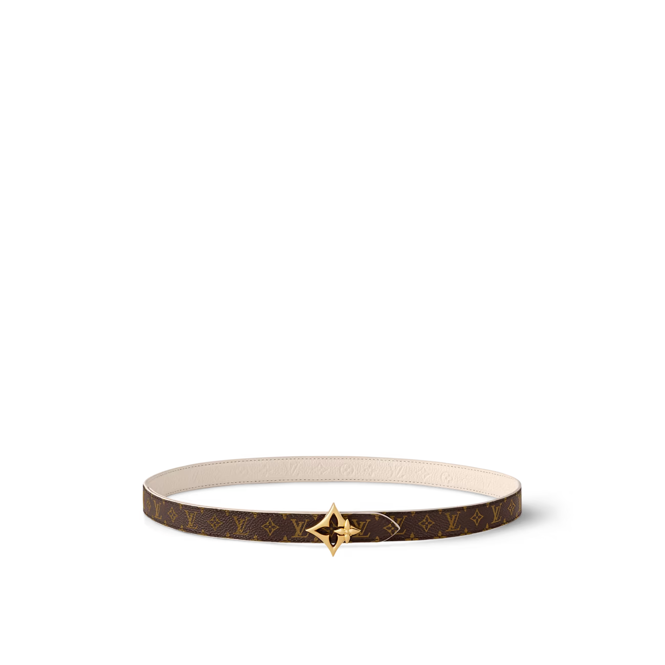 L0vis Vvtt0n M4195W LV Flowergram 20mm Reversible Belt