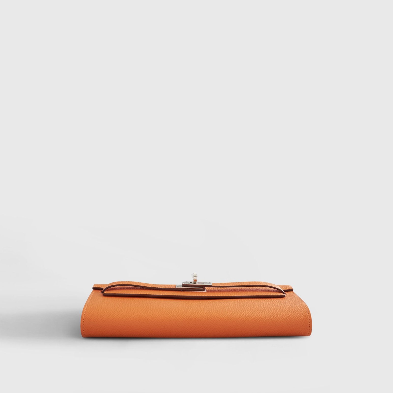 H**me5 Kelly To Go Epsom Orange Palladium Hardware