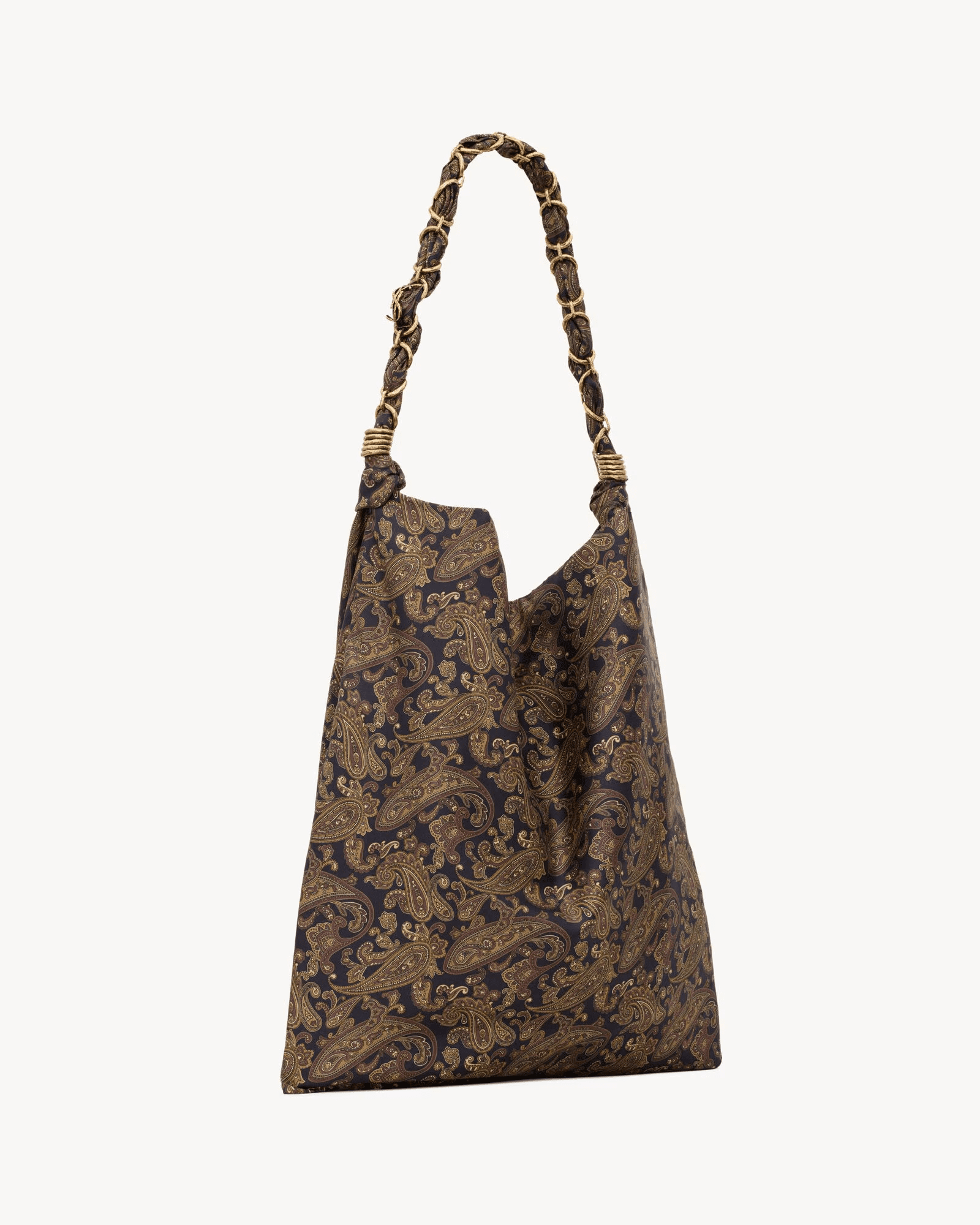 Sa1nt Lau*nt AMALIA in silk twill