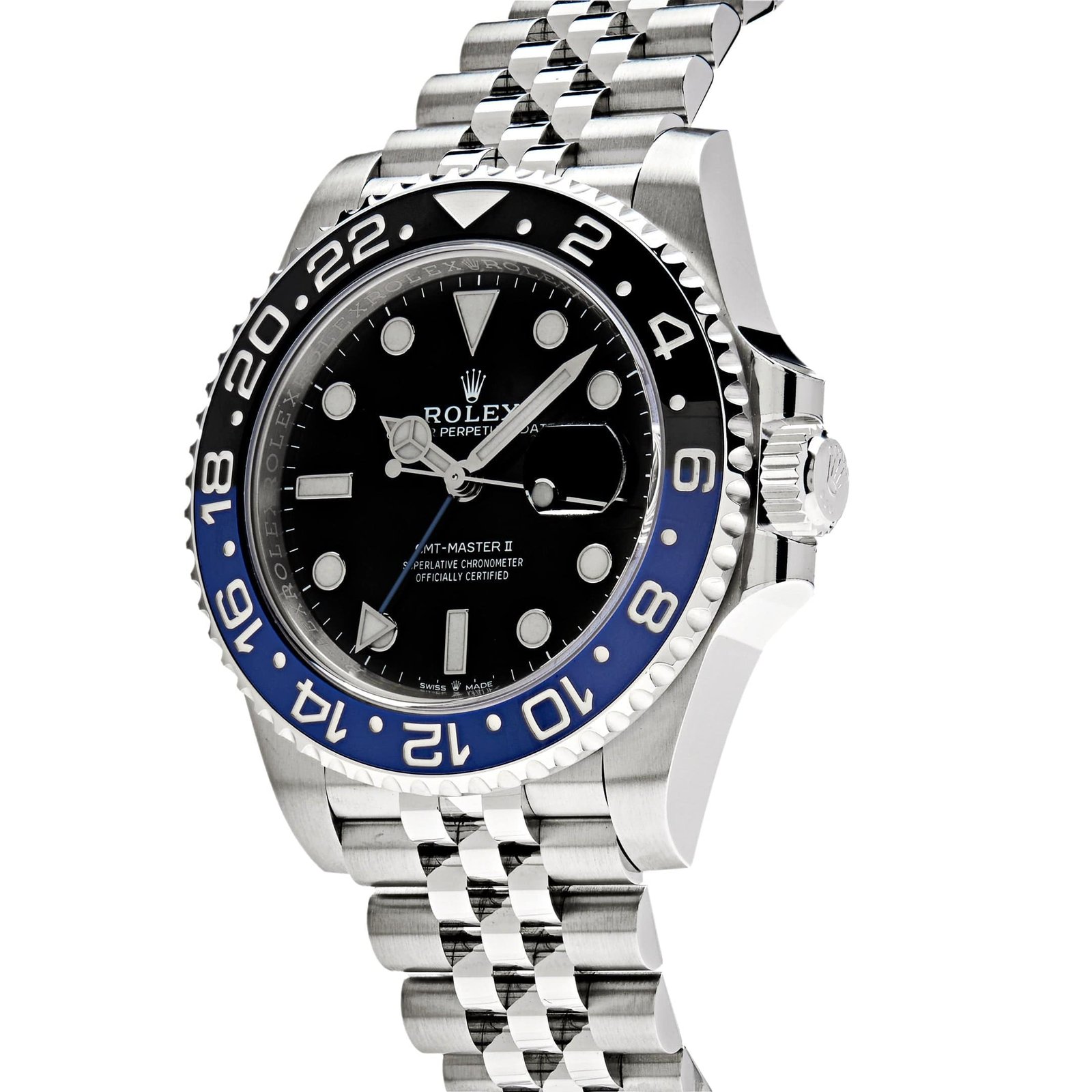 R01ex GMT-Master II 126710BLNR ‘Batgirl’ Stainless Steel Jubilee