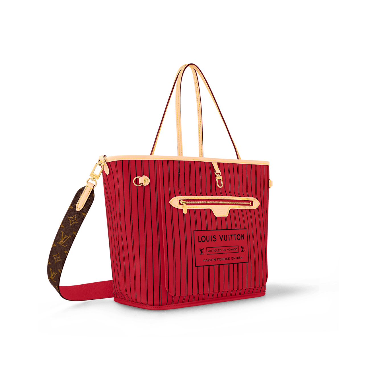 L0vis Vvtt0n M12096 Neverfull Bandoulière Inside Out MM