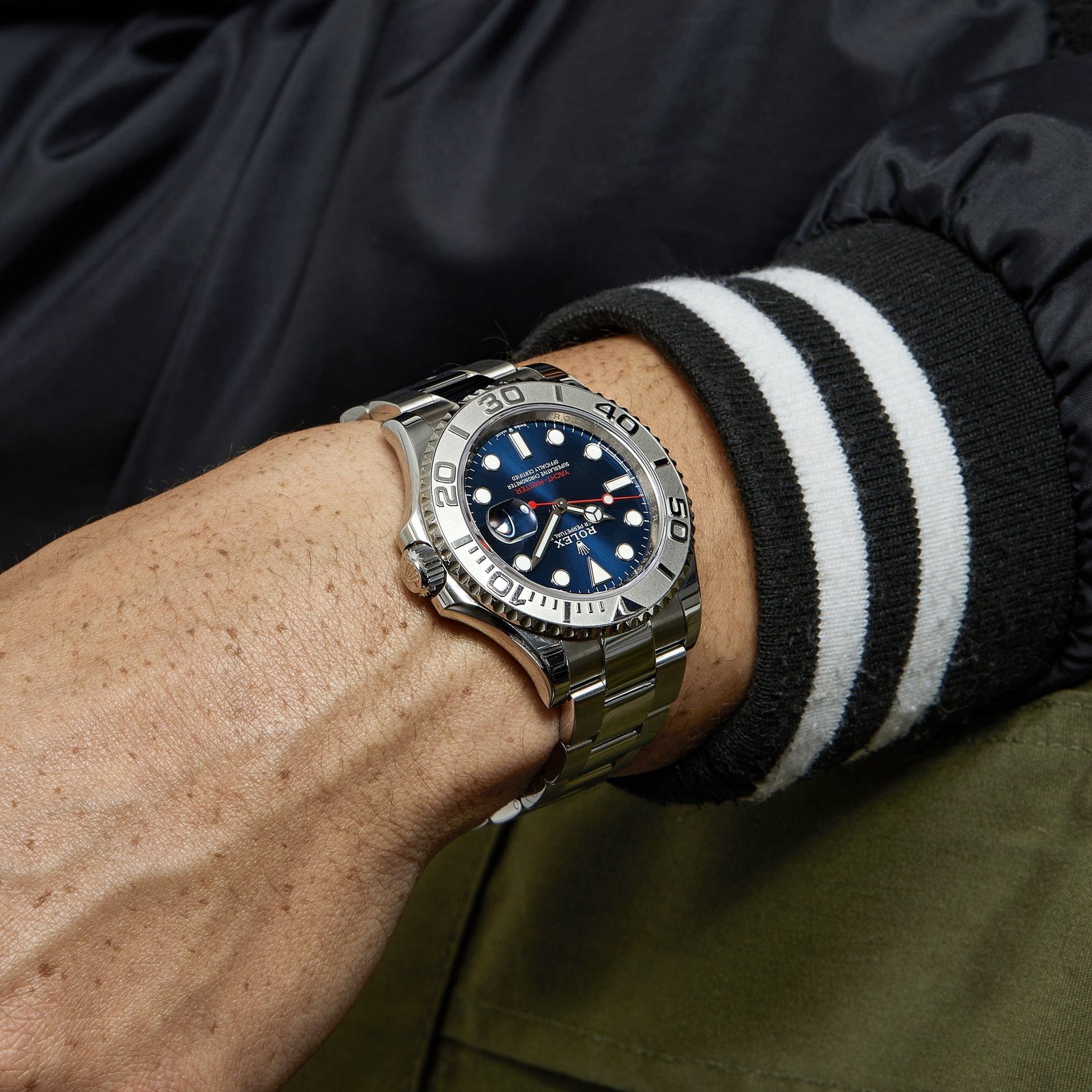 R01ex Yacht-Master 40 126622 Stainless Steel Blue Dial (2024)