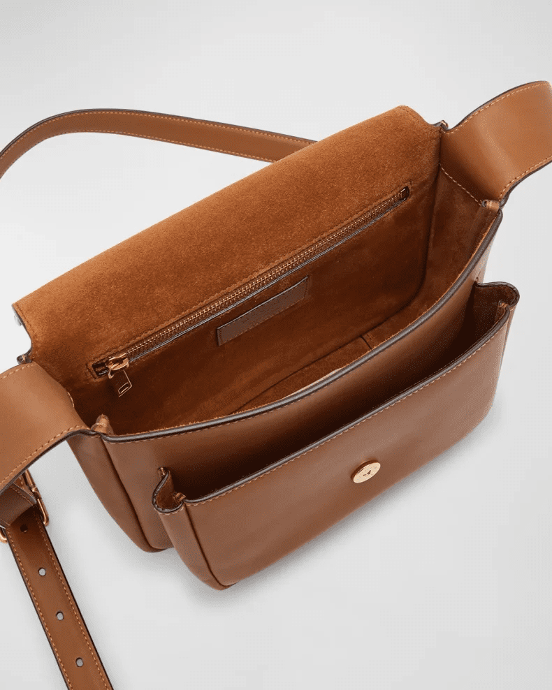 Sa1nt Lau*nt Niki Y51 Crossbody Bag in Vegetable Calf Leather