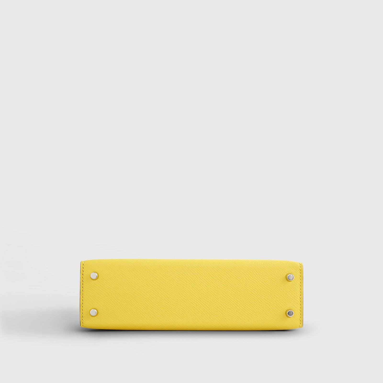H**me5 Kelly Mini Epsom Jaune de Naples Palladium Hardware