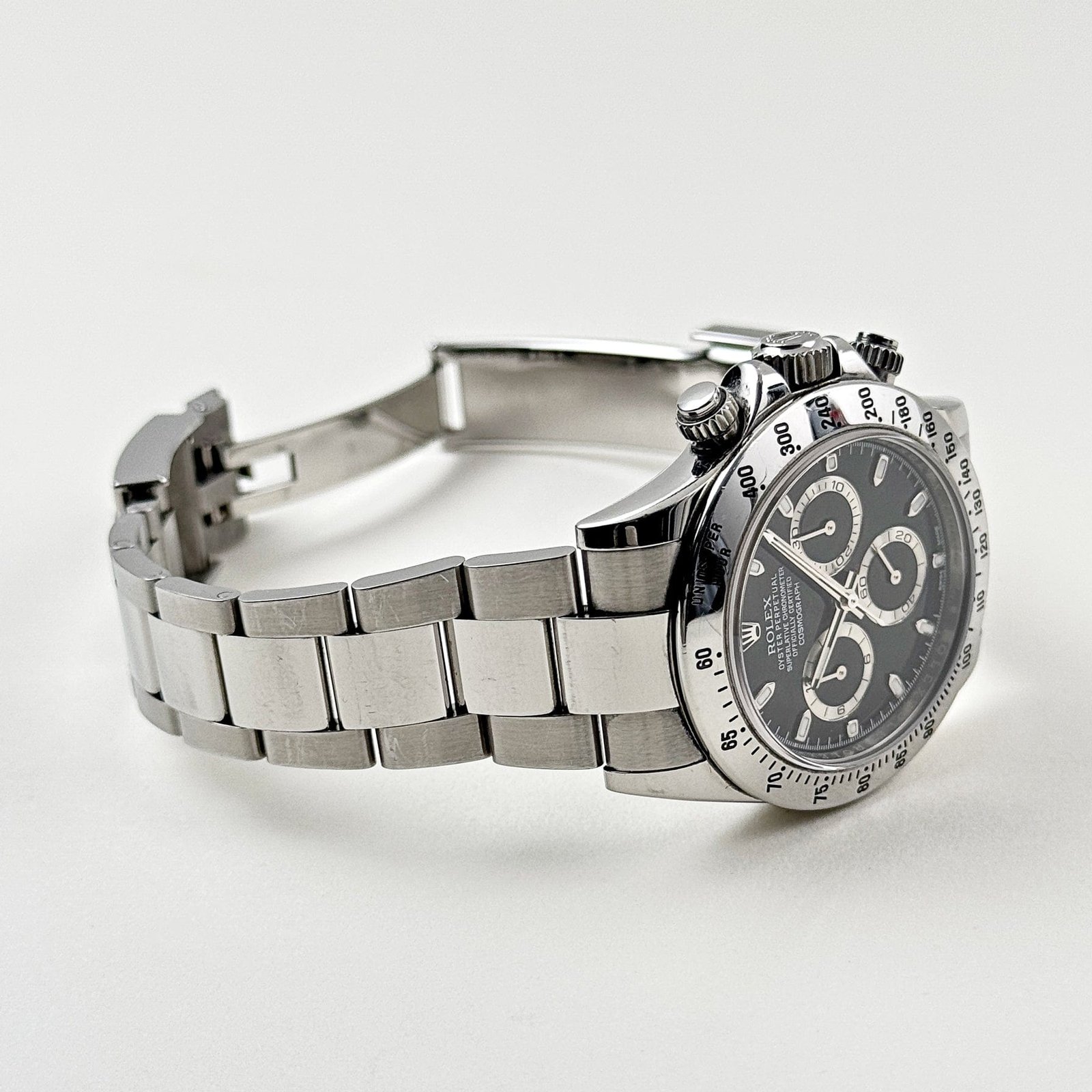 R01ex Daytona 116520 Stainless Steel Black Dial (2002)