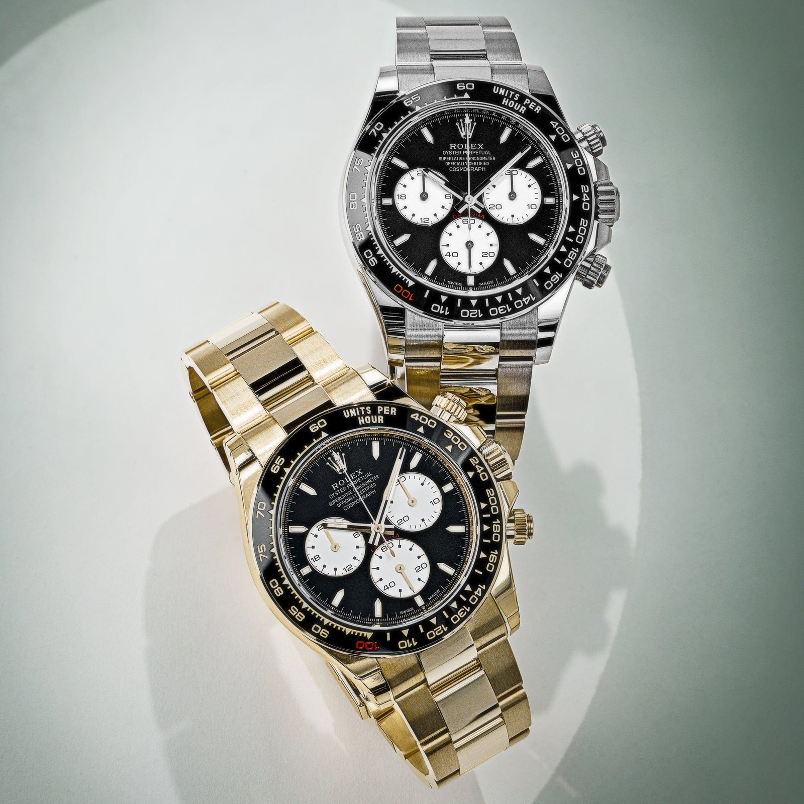 R01ex Daytona 126528LN ‘Le Mans’ Yellow Gold Black Dial