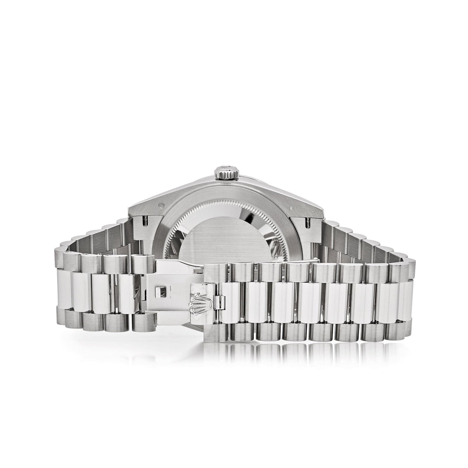 R01ex Day-Date 40 228396TBR Platinum Ice Blue Arabic Dial D1am0nd Bezel