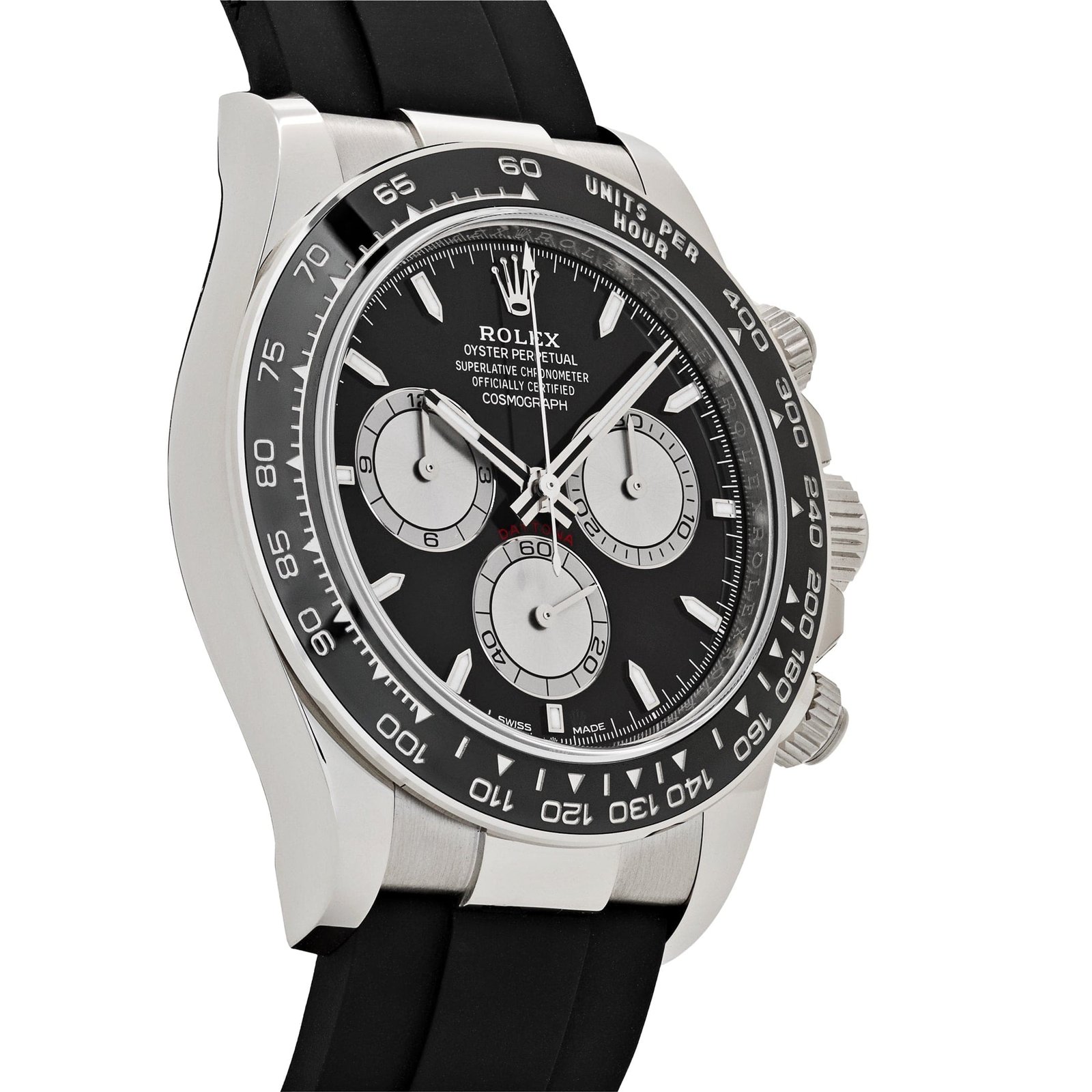 R01ex Daytona 126519LN White Gold Black Dial (2025)