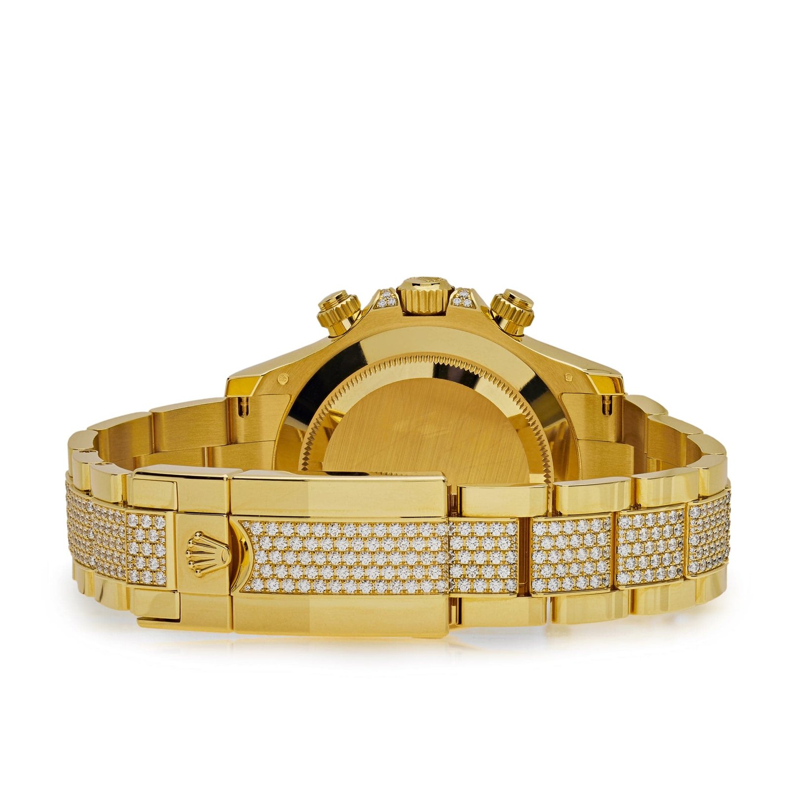 R01ex Daytona ‘Eye of the Tiger’ 116598TBR Yellow Gold D1am0nd Accents