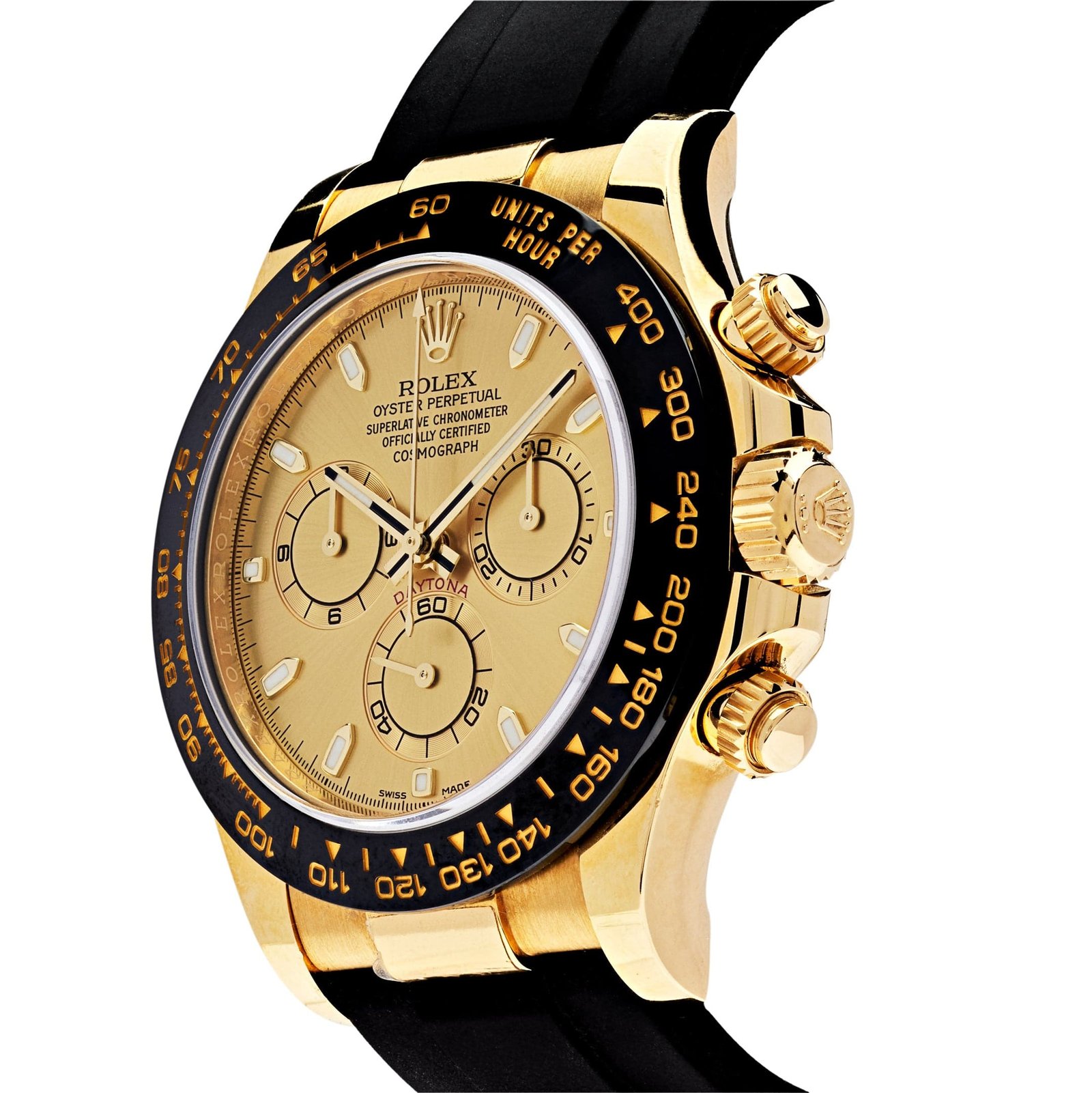 R01ex Daytona 116518LN Yellow Gold Champagne Dial (2022)