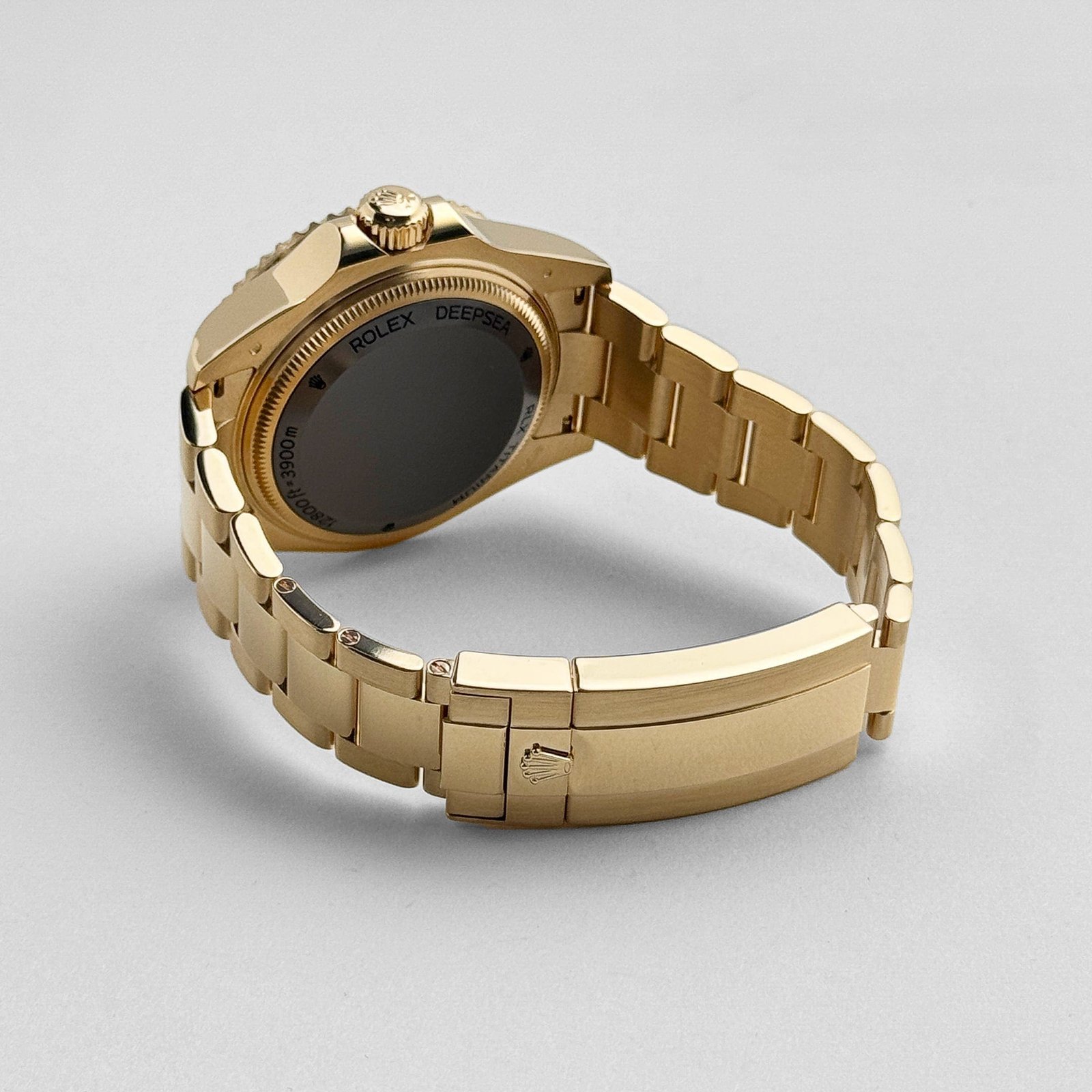 R01ex Deepsea 136668LB Yellow Gold Blue Dial Oyster