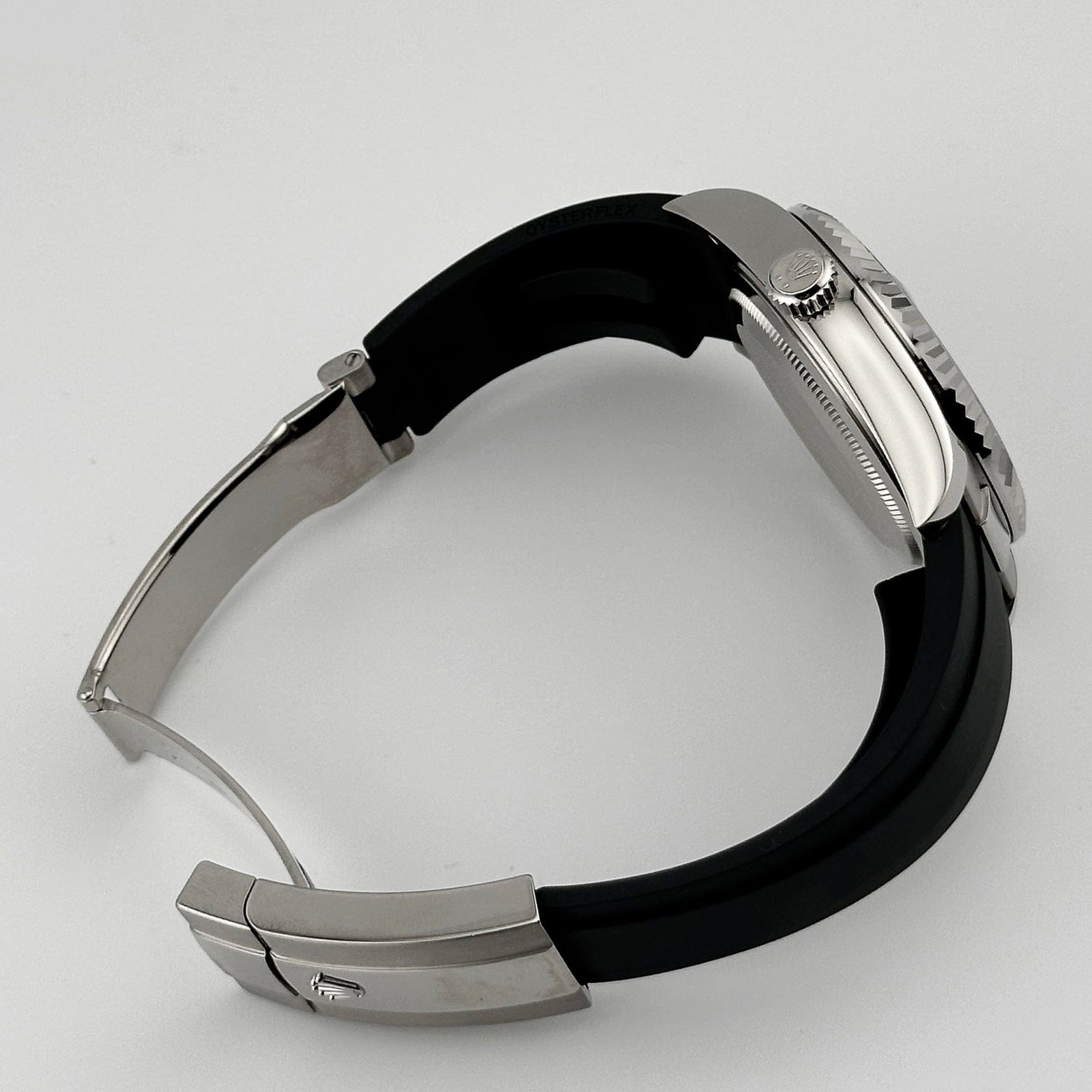 R01ex Sky-Dweller 336239 White Gold Black Dial Oysterflex (2025)