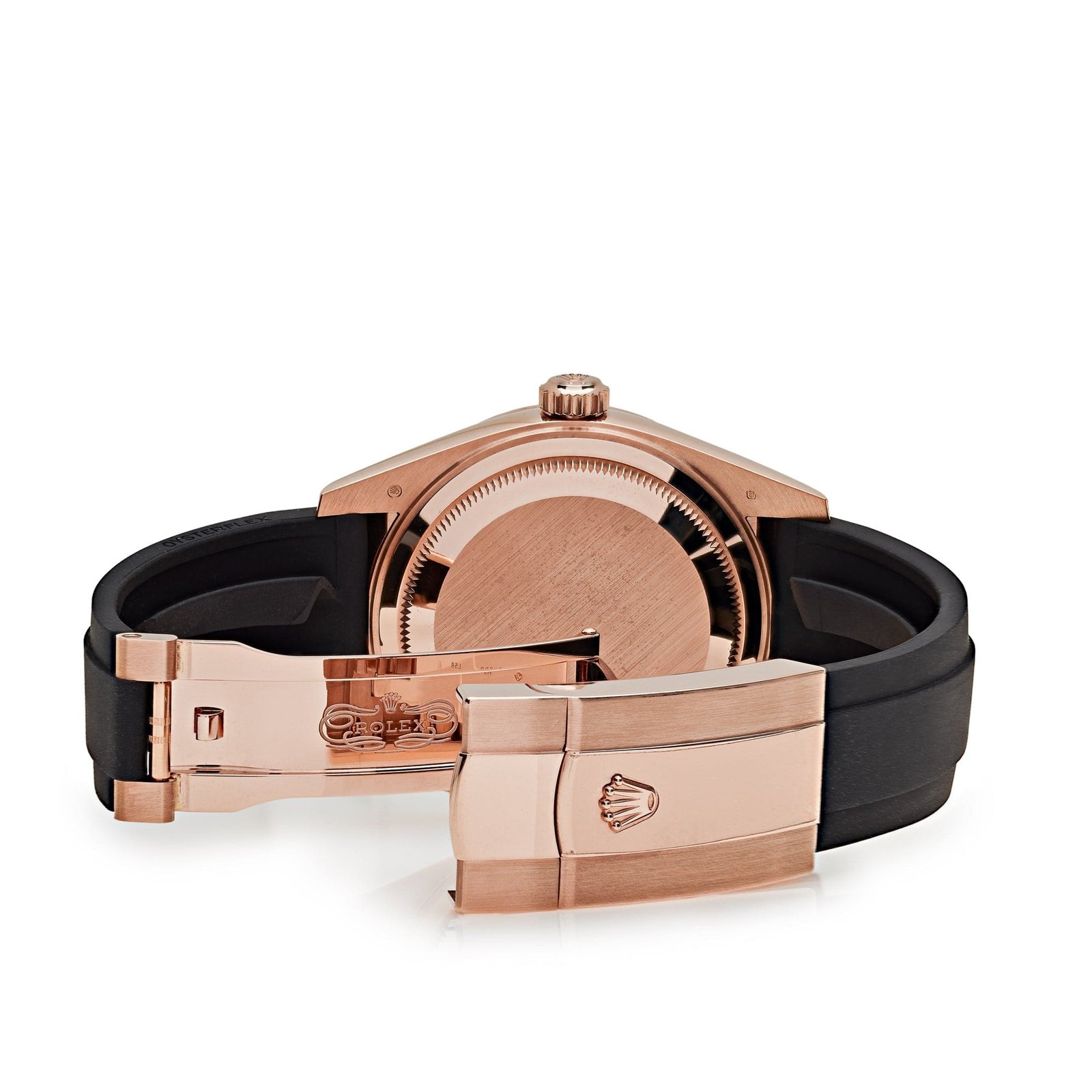 R01ex Sky-Dweller 326235 Rose Gold Rhodium Dial