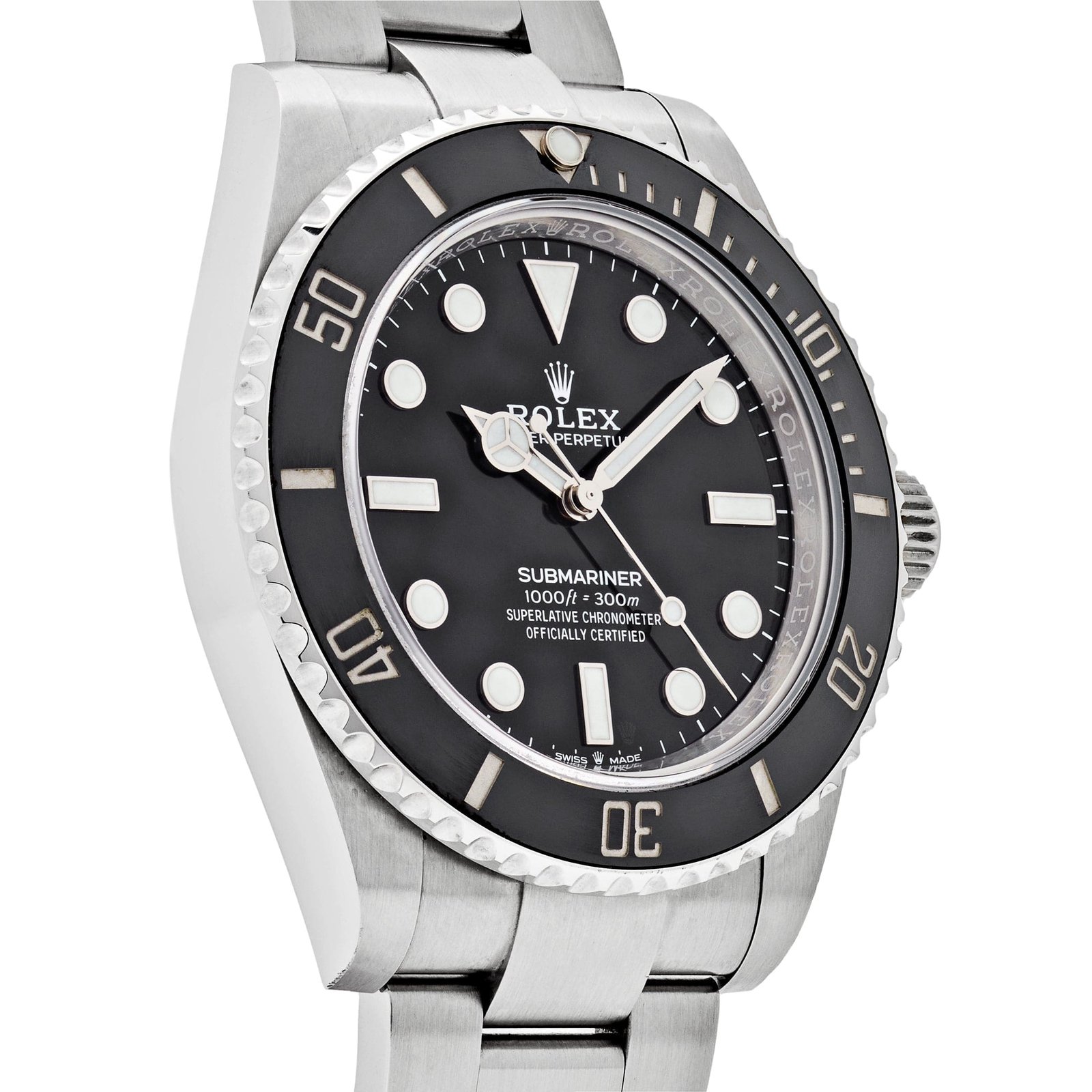 R01ex Submariner 124060 Stainless Steel Black Dial (2024)